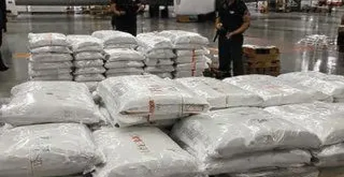 tráfico internacional de drogas