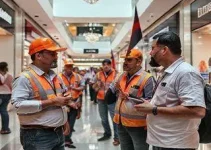 Sinthoresp visita trabalhadores do Shopping Bonsucesso