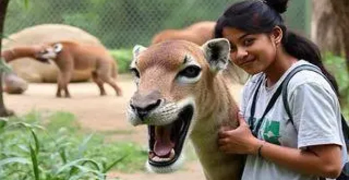 estágio no zoo de Guarulhos