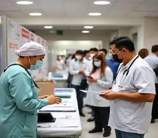 mutirão de emprego e concurso médico