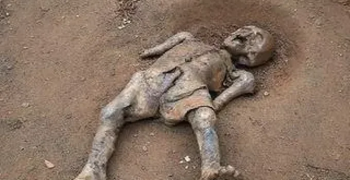 ossada humana encontrada em Guarulhos