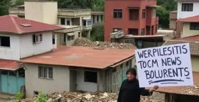 demolição de moradias em Guarulhos