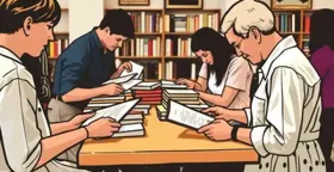 feira de troca de livros