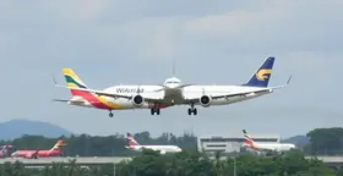 pouso simultâneo entre aviões