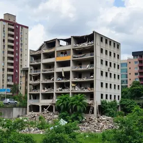 prédio abandonado