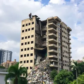 desabamento em Guarulhos