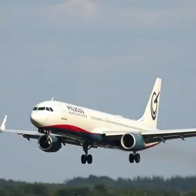 avião abortou decolagem