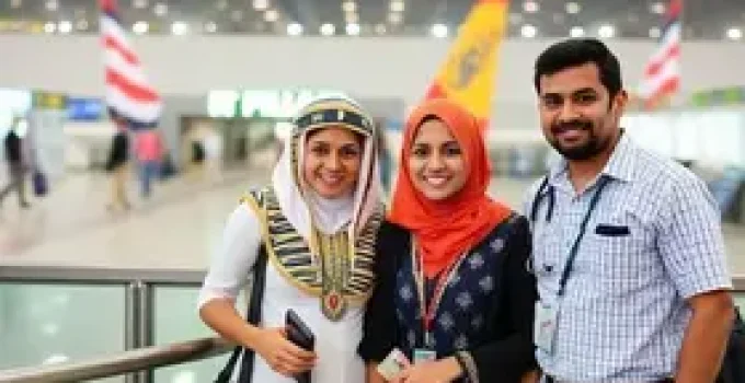 família egípcia retida no aeroporto de Guarulhos