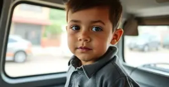menino de 5 anos esquecido na van escolar