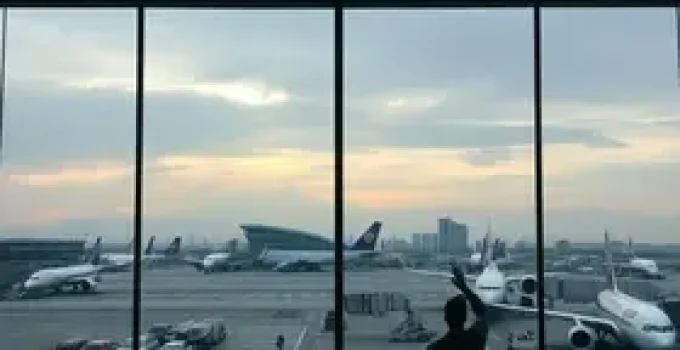 tráfego aéreo