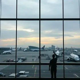 tráfego aéreo