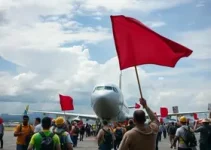 trabalhadores do aeroporto de Guarulhos