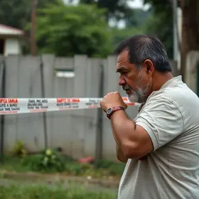 padrasto atira em enteado