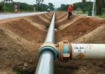 vazamento em adutora