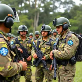 Agentes da Defesa Civil de Suzano