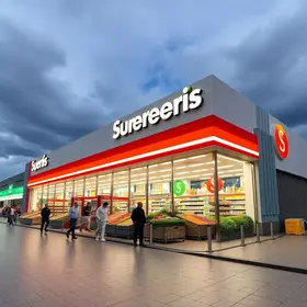 expansão de supermercados